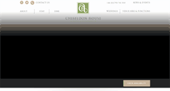 Desktop Screenshot of chiseldonhouse.com